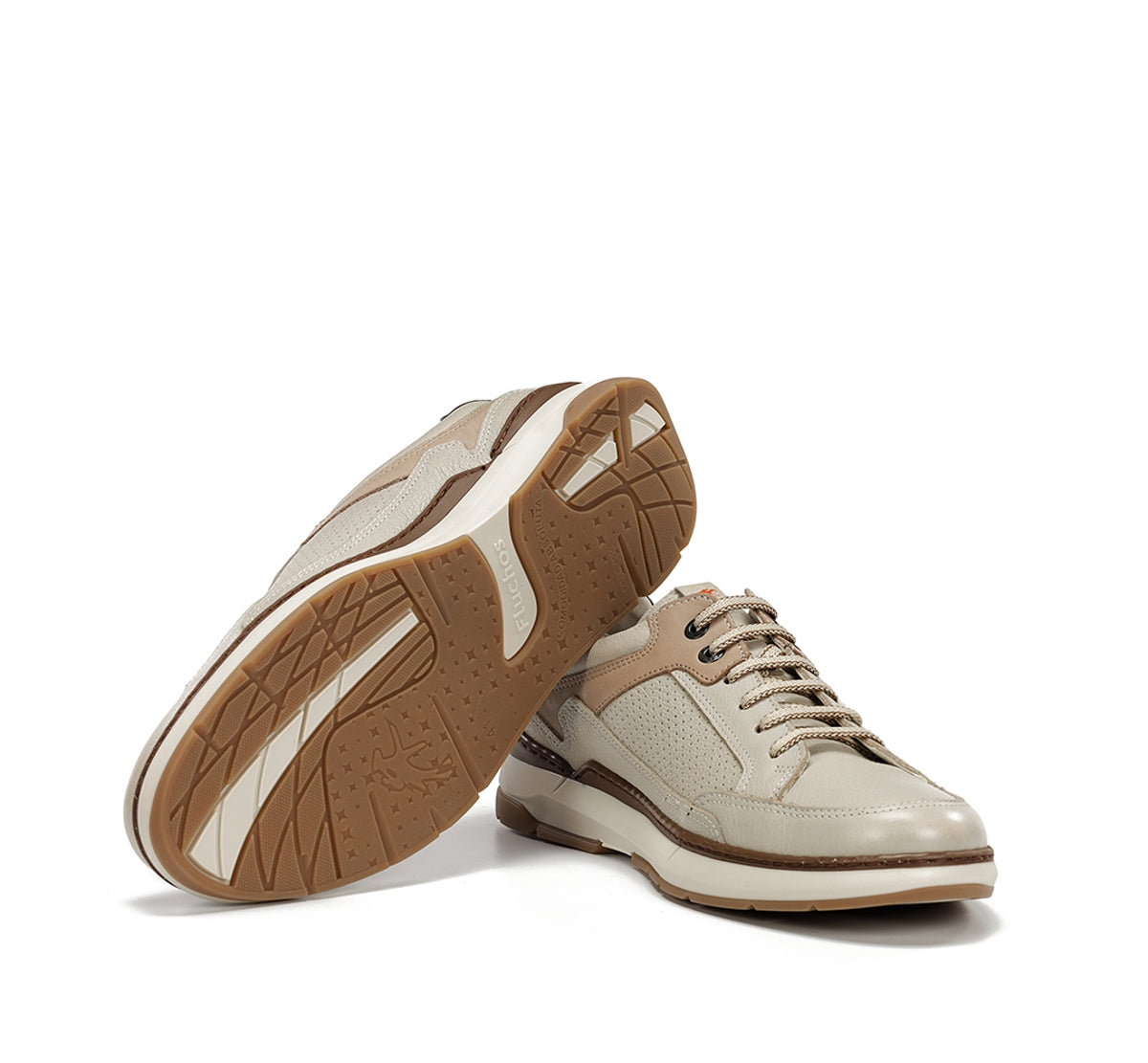 Fluchos Jeff F2357 basket homme blanche cuir