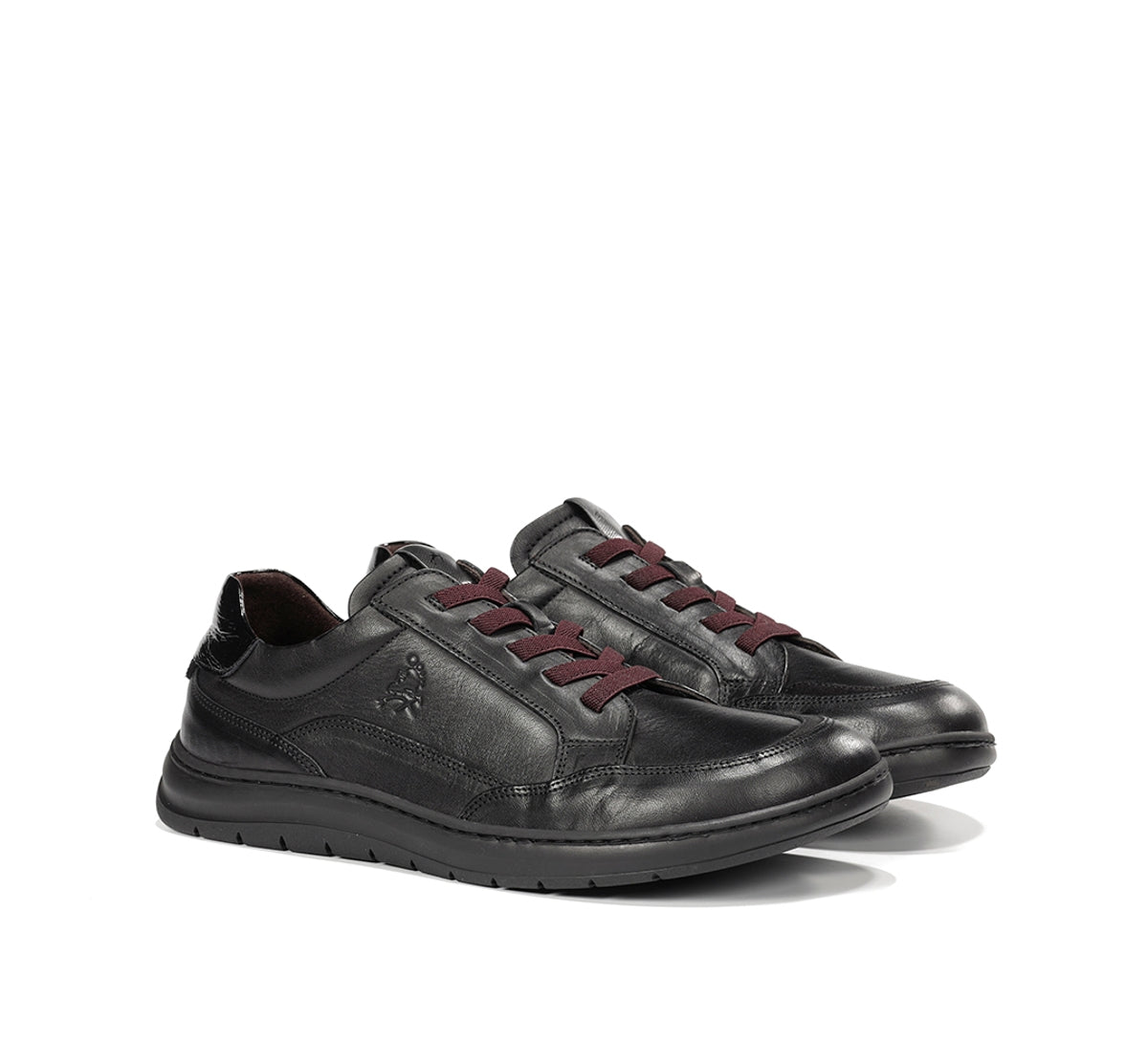 Fluchos Jungle F2552 baskets femme noir cuir souple