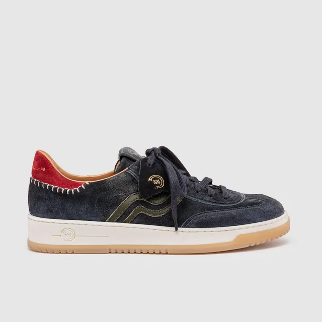 Primabase Duke baskets cuir noir homme