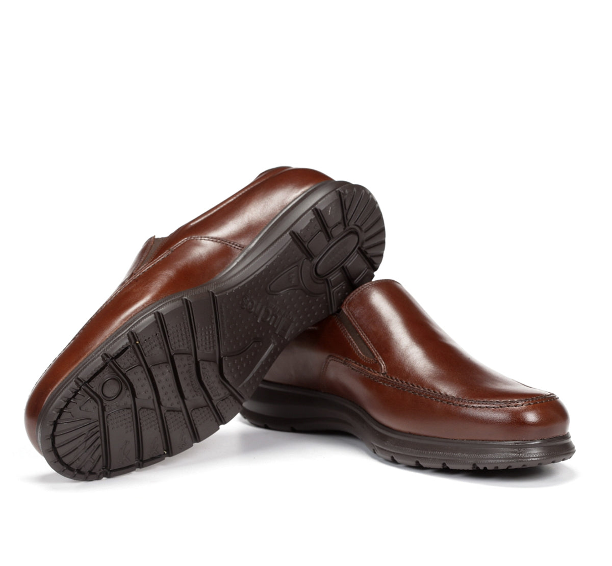 Fluchos Zeta F0603 slip-on marron cuir homme
