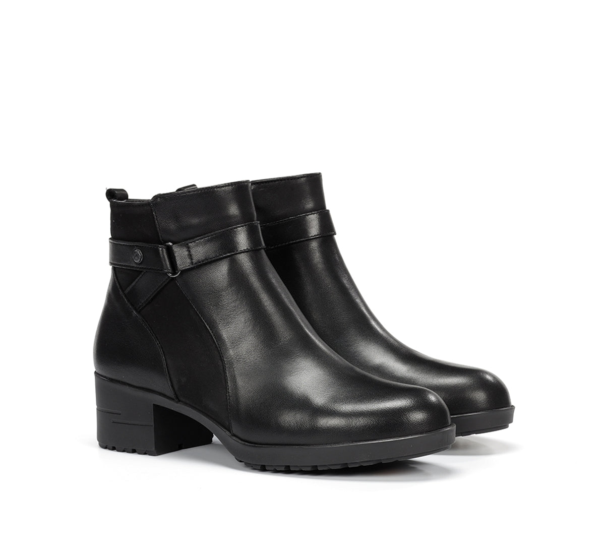 Fluchos Aliss F1368 Bottines Femme Noir Cuir