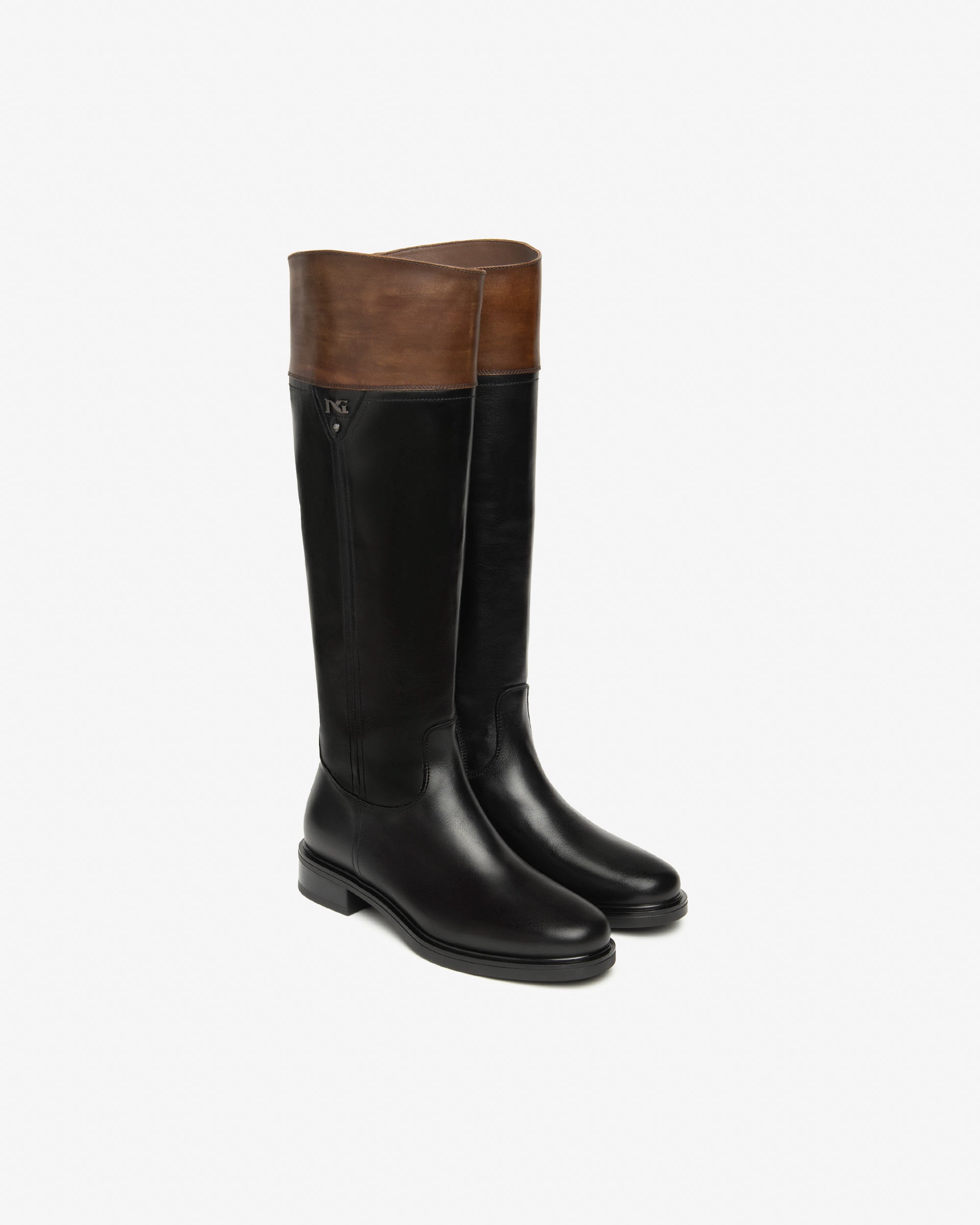 Nero Giardini Boots botte cuir femme talon 30