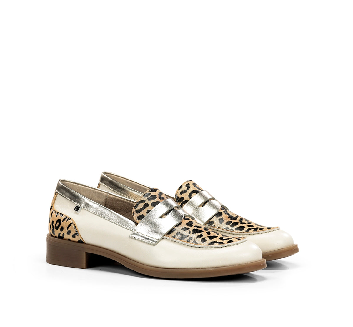 Fluchos Dorking Harvard D9455 mocassin doré femme