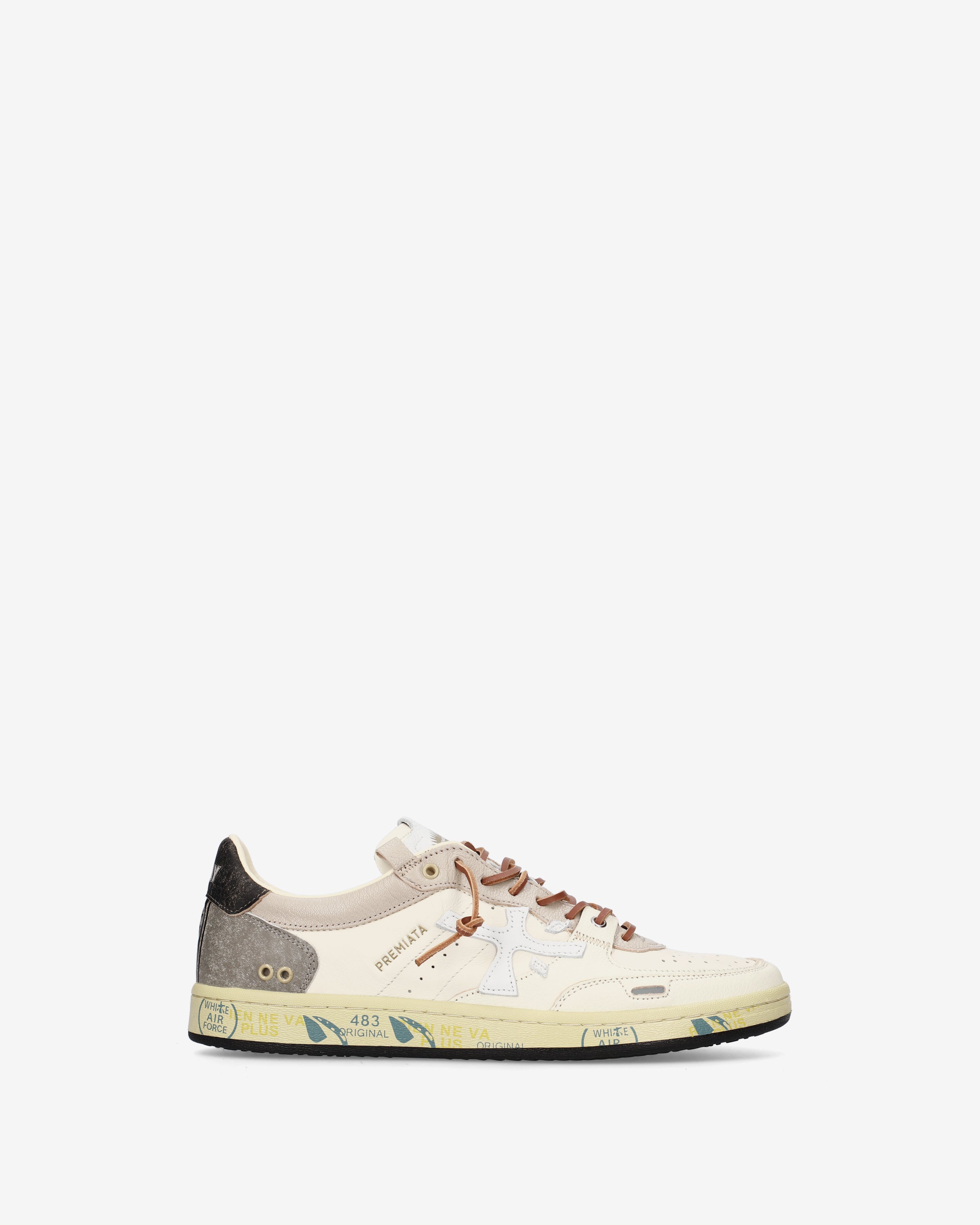 Premiata Bskt Clay 8163 baskets homme blanc