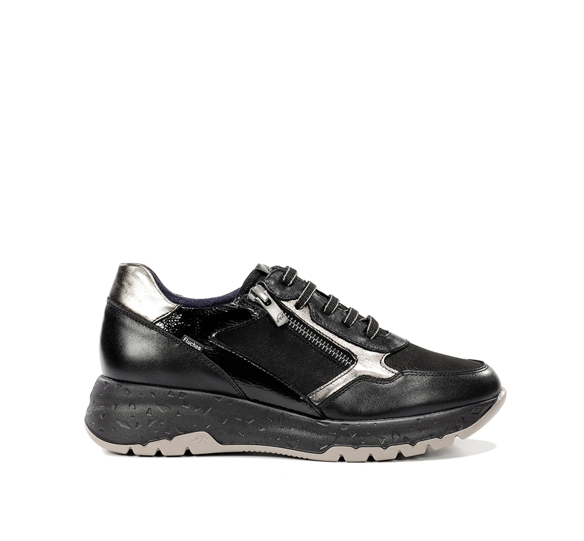 Fluchos Deportivos Nexus F2308 baskets femme noires cuir