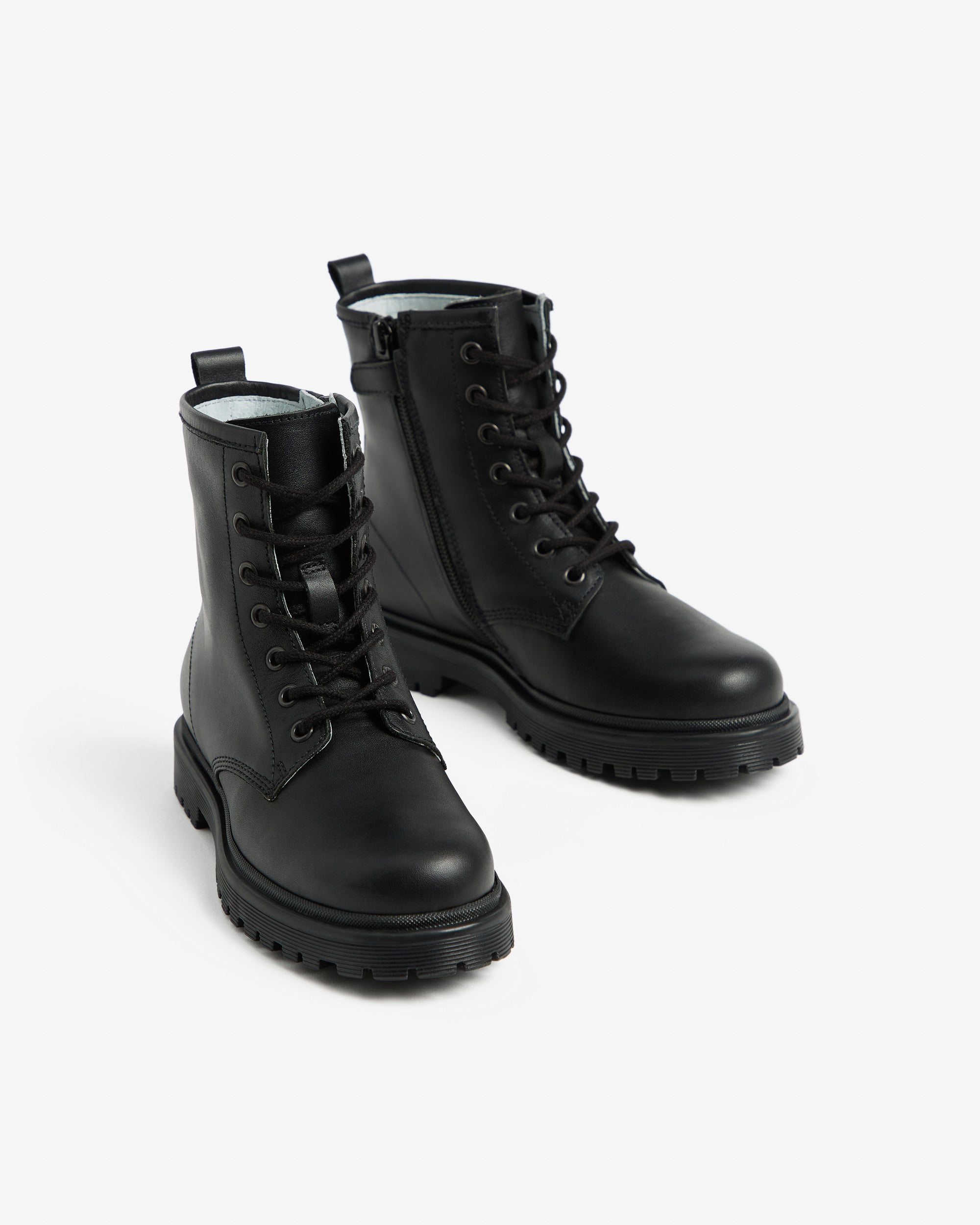 Nero Giardini Combat Boots bottines fille cuir strass