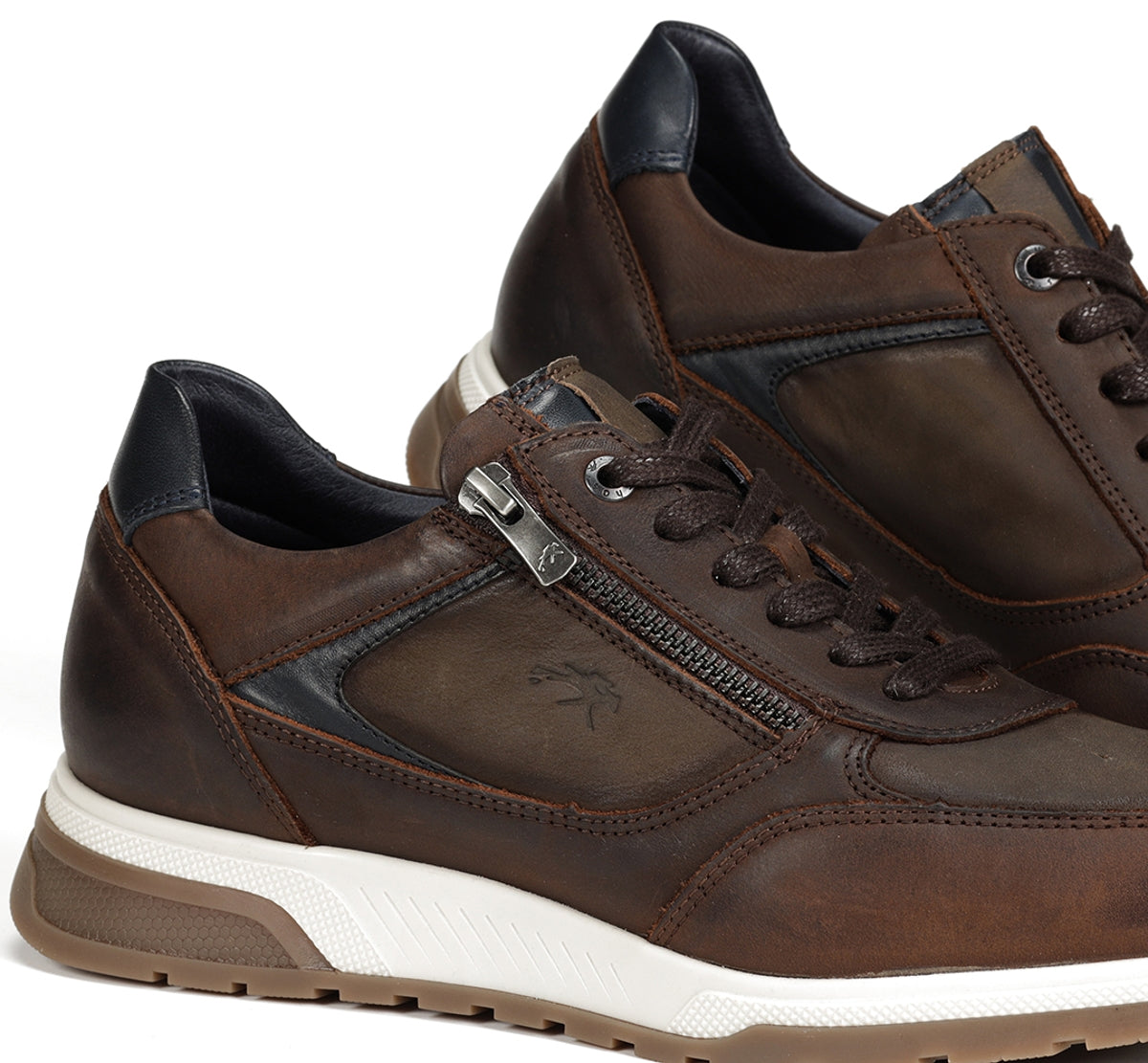 Fluchos Louis F1603 baskets homme marron cuir