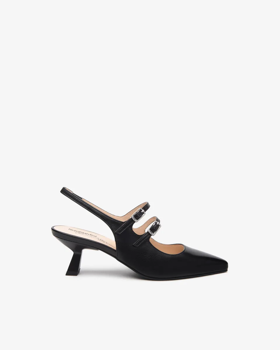 Nero Giardini Slingback escarpins cuir femme cérémonie