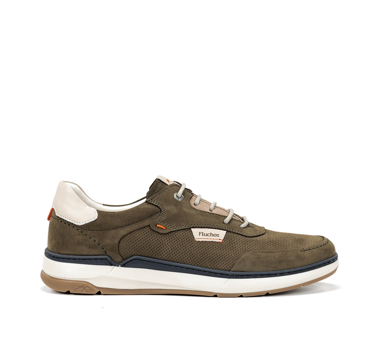 Fluchos Jeff F2210 chaussures homme vertes lacets