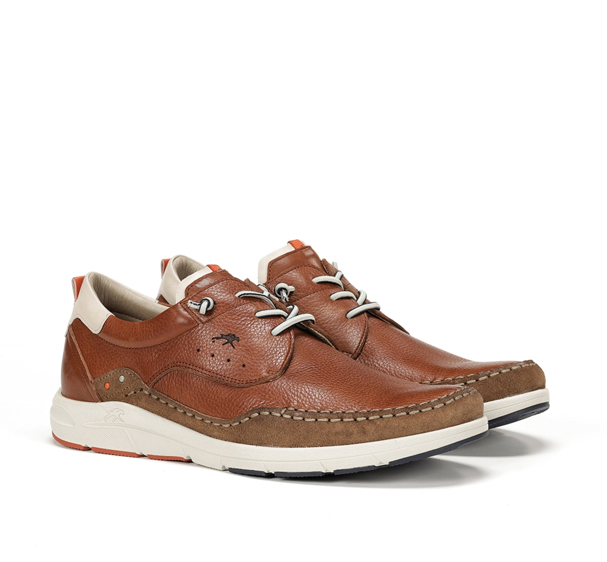 Fluchos Kai F1986 chaussures marron homme coupe large