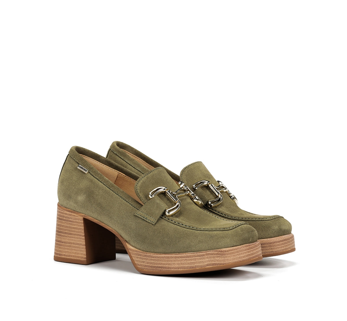 Dorking by Fluchos Cristel D9438 mocassin femme vert