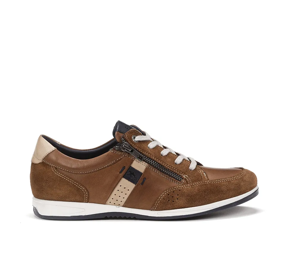 Fluchos Deportivos Daniel F1282 baskets marron cuir homme