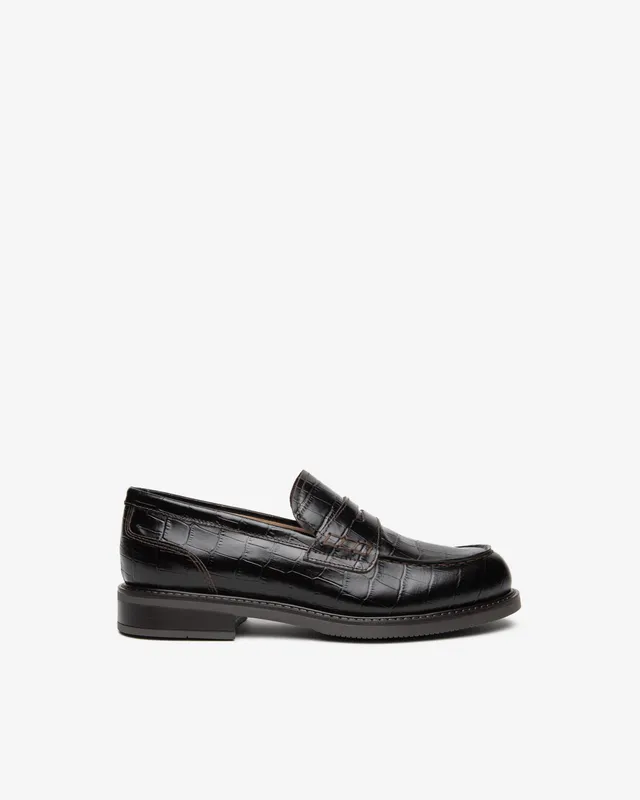 Nero Giardini Loafers mocassins femme cuir croco