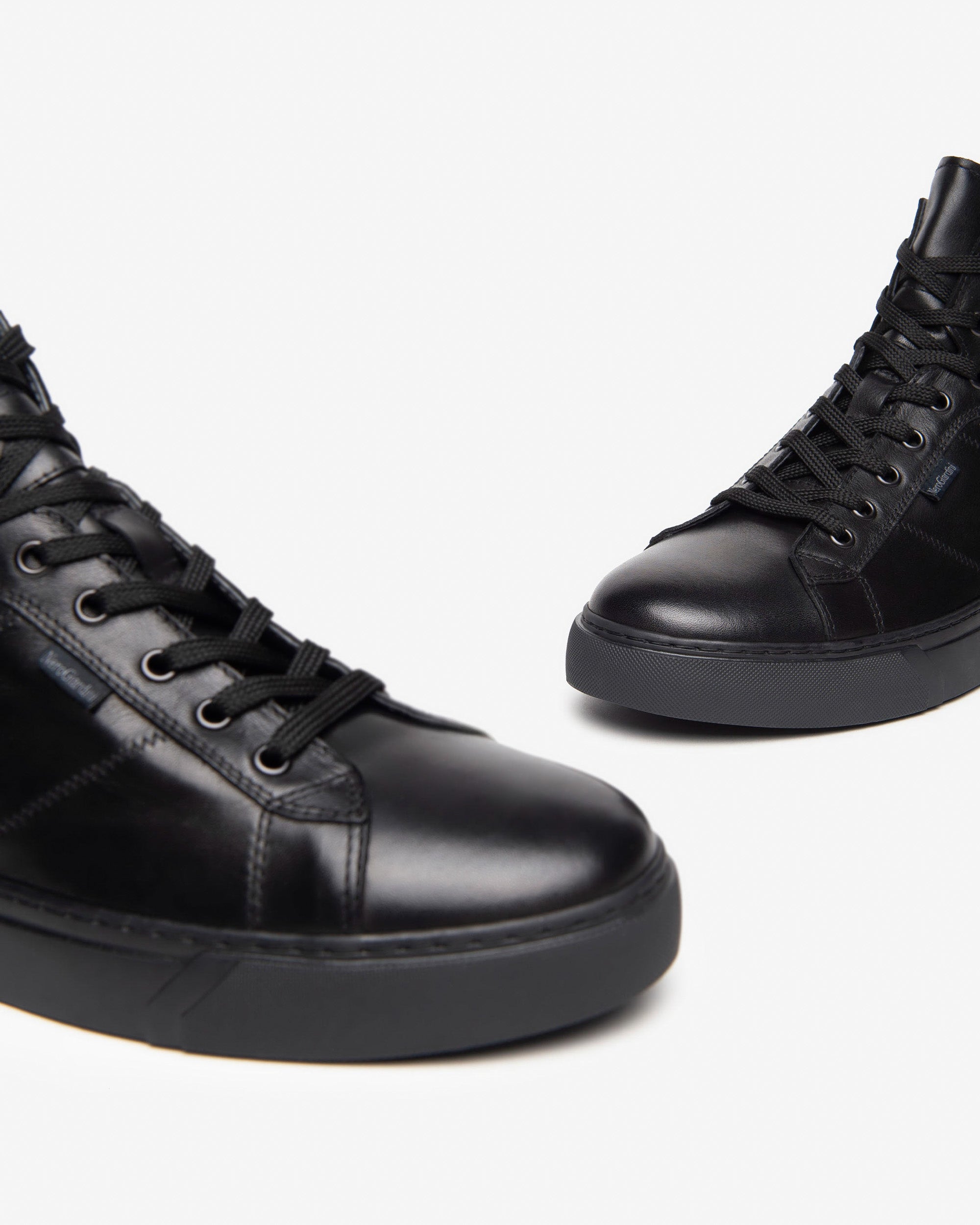 Nero Giardini Sneakers Baskets Montantes Cuir Homme 43