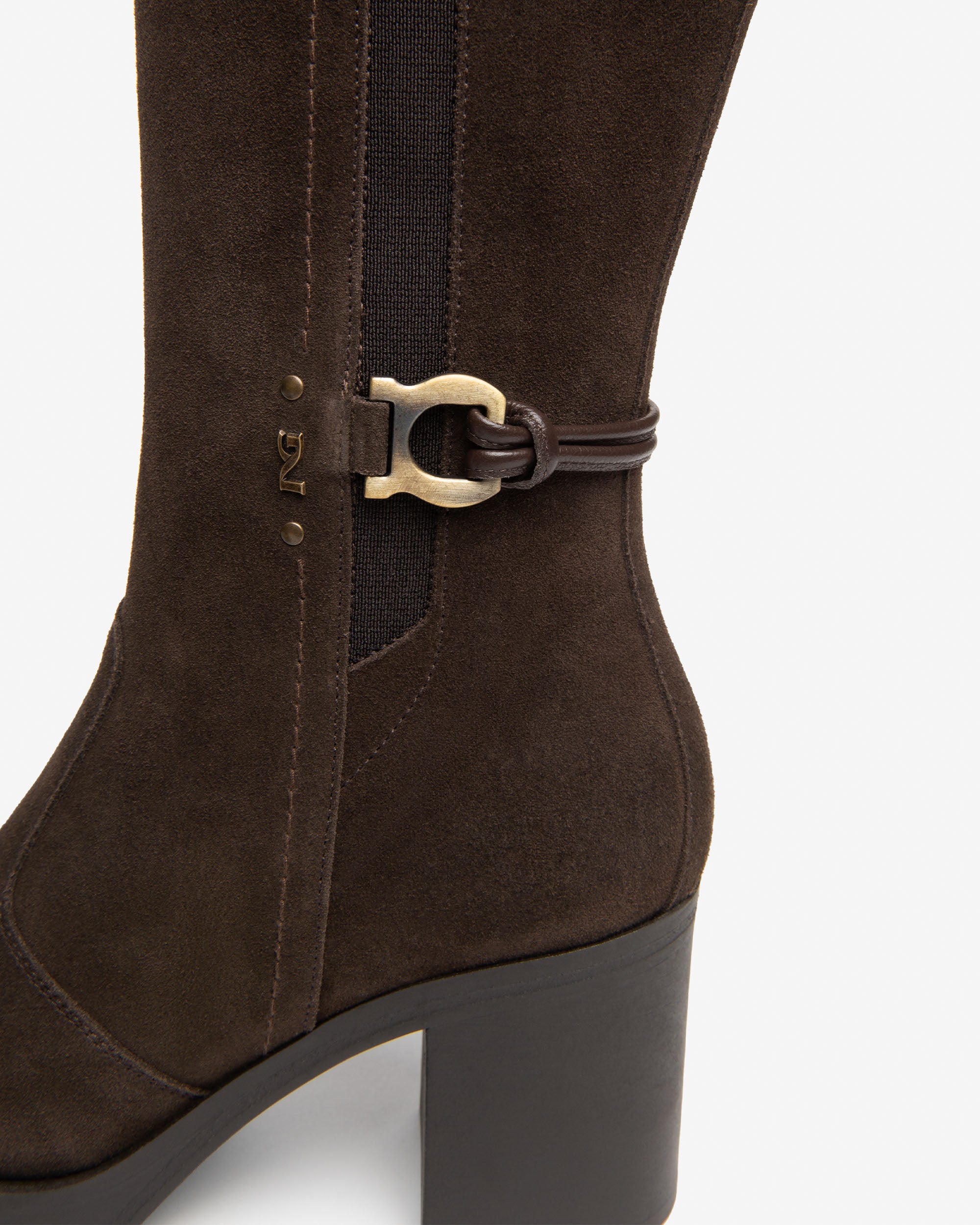 Nero Giardini Boots Bottes Daim Femme Talon 75 mm