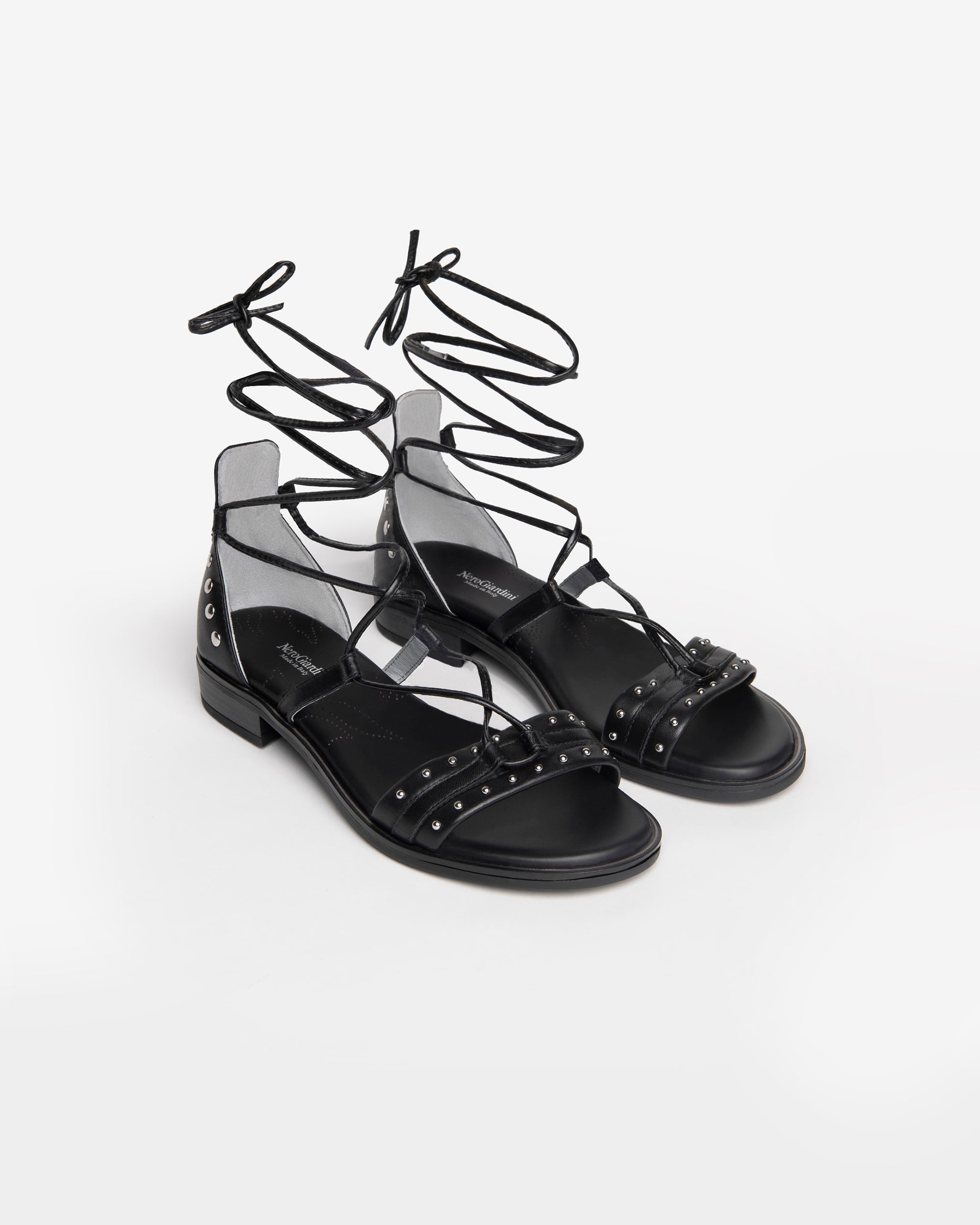 Nero Giardini Sandals sandales cuir femme gladiateur