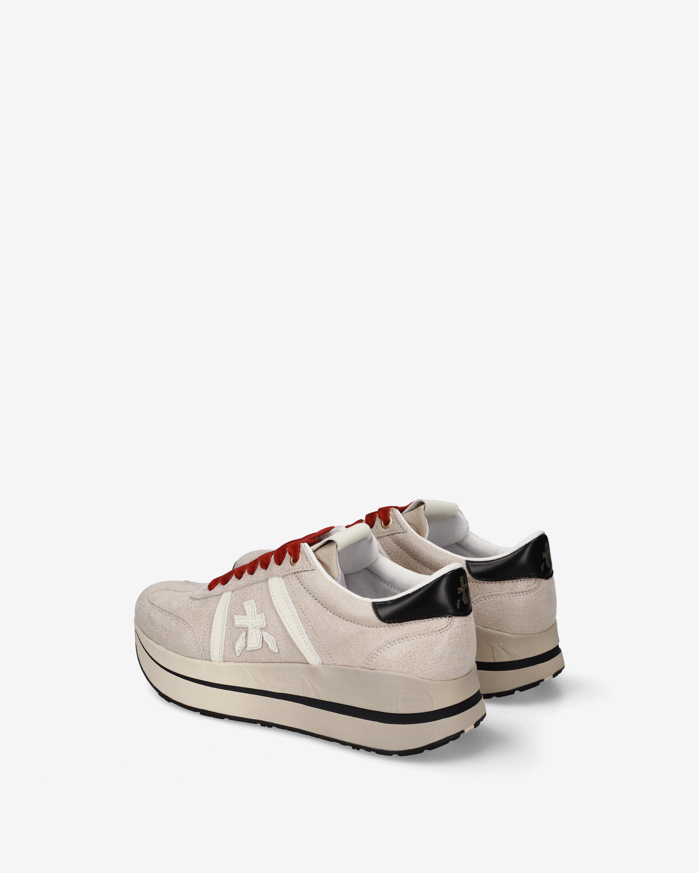Premiata Bethcoin 8697 sneakers cuir femme plateforme