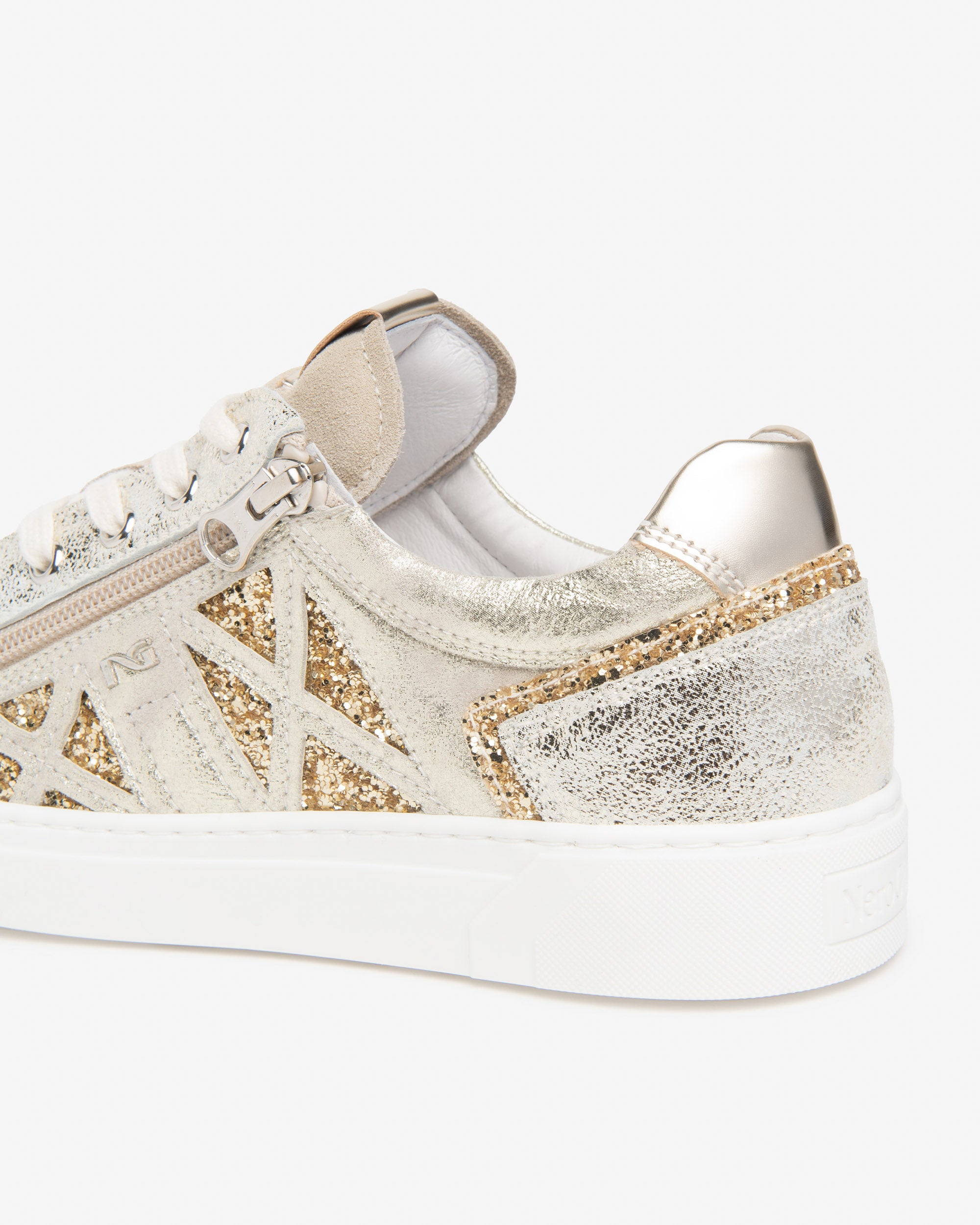 Nero Giardini Sneakers cuir tissu femme confort