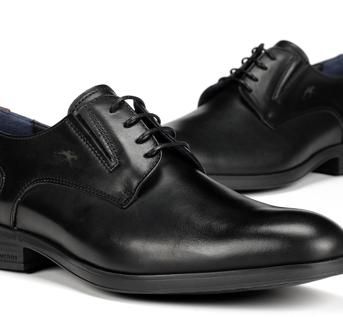 Fluchos Asgard F1887 chaussure ville noire homme cuir