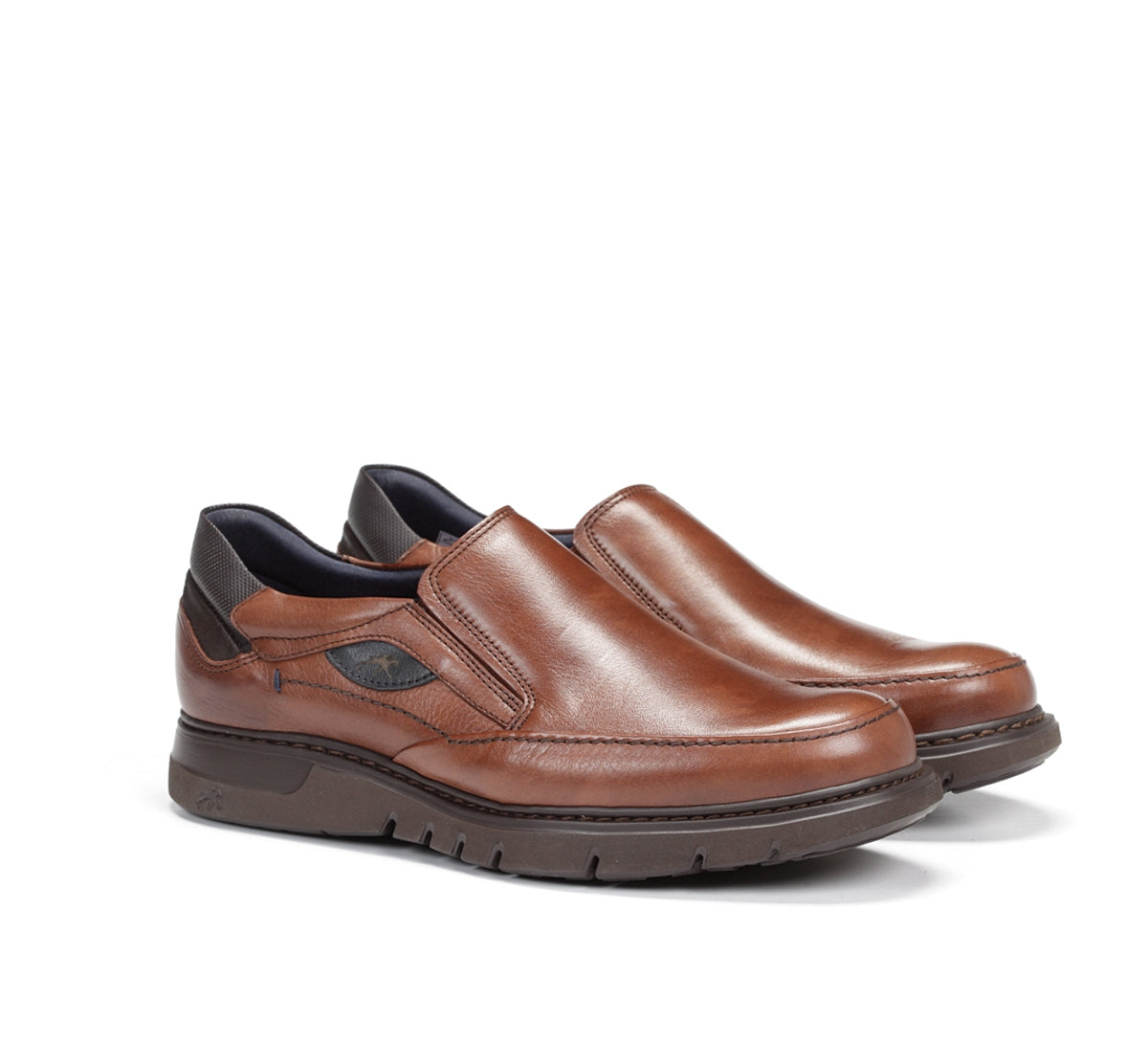 Fluchos Celtic F0249 slip on marron homme