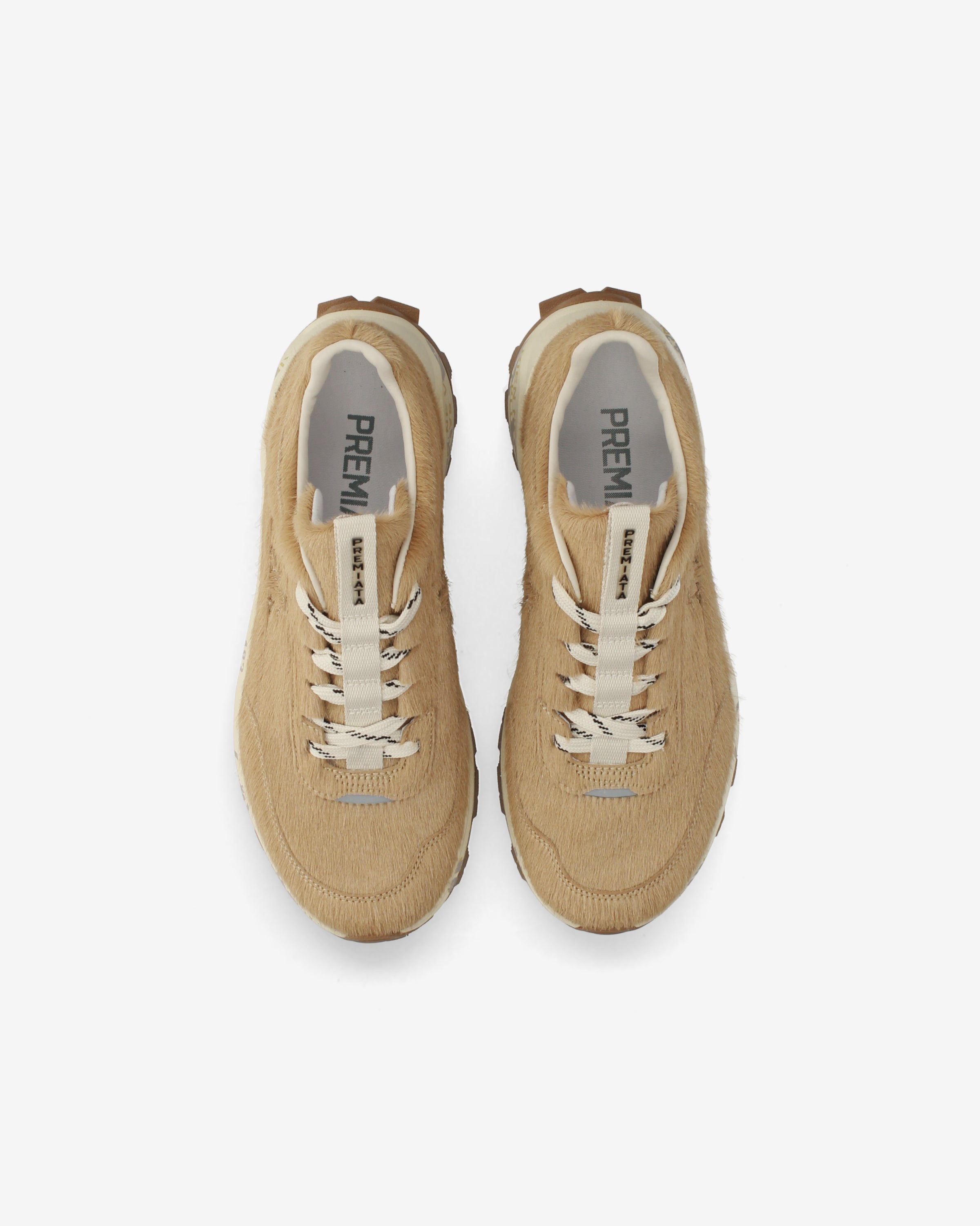 Premiata Devind 505 sneakers pony beige femme