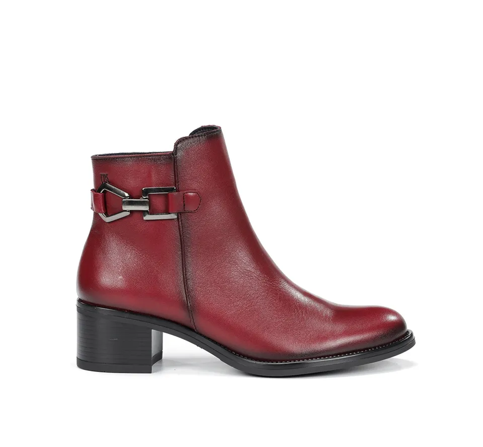 Dorking Chiara D9347 bottines femme rouge