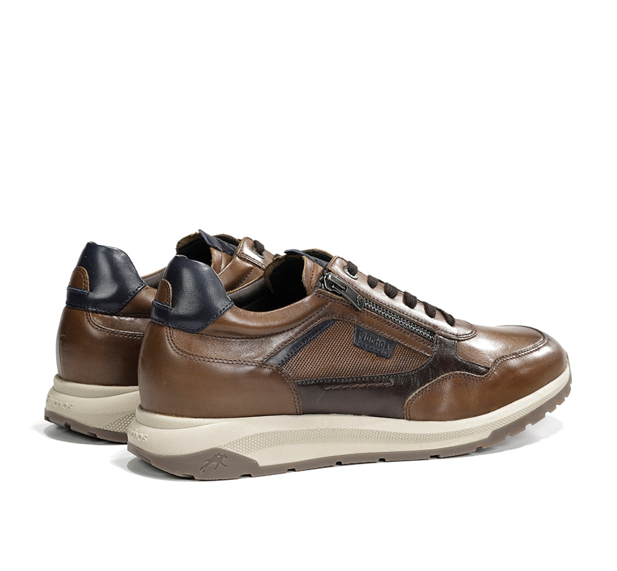 Fluchos Karter F2530 Sneakers Marron Homme Cuir