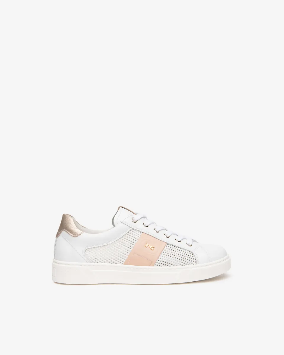 Nero Giardini Sneakers Baskets Cuir Femme Été Italie
