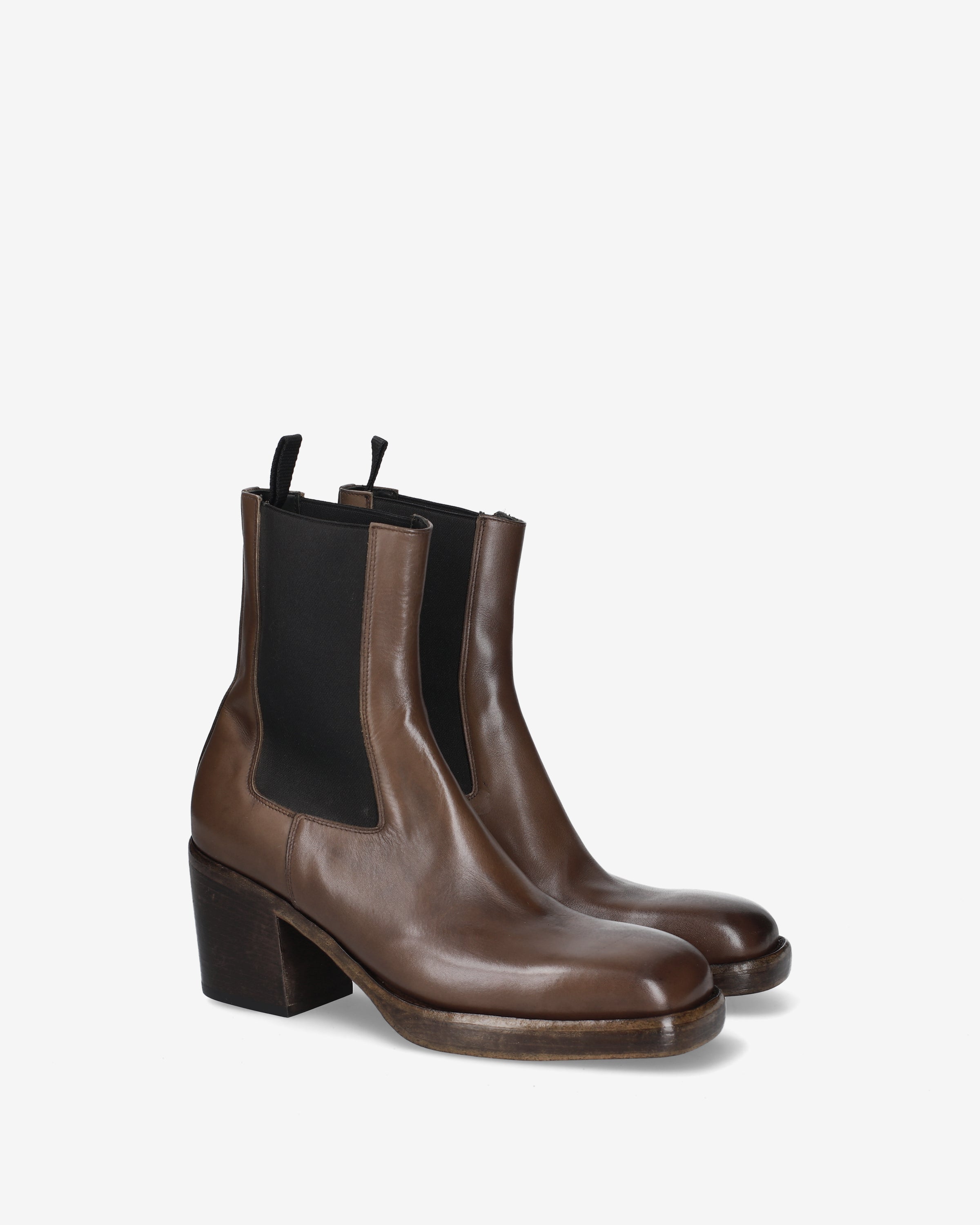 Premiata Boots cuir marron effet usé pointure 42