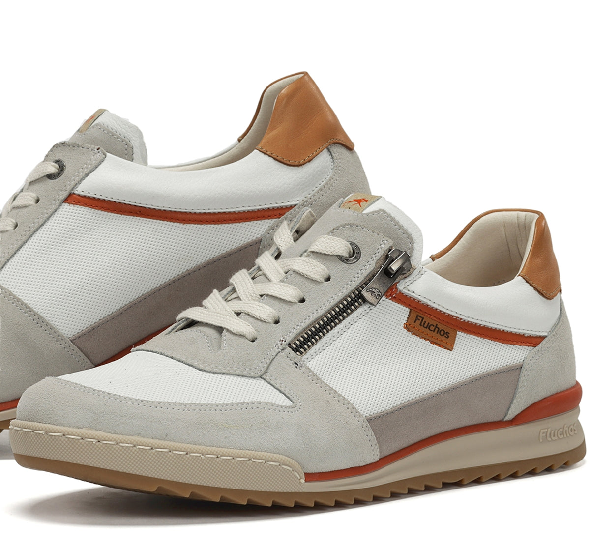 Fluchos Elder F2385 basket gris homme confort