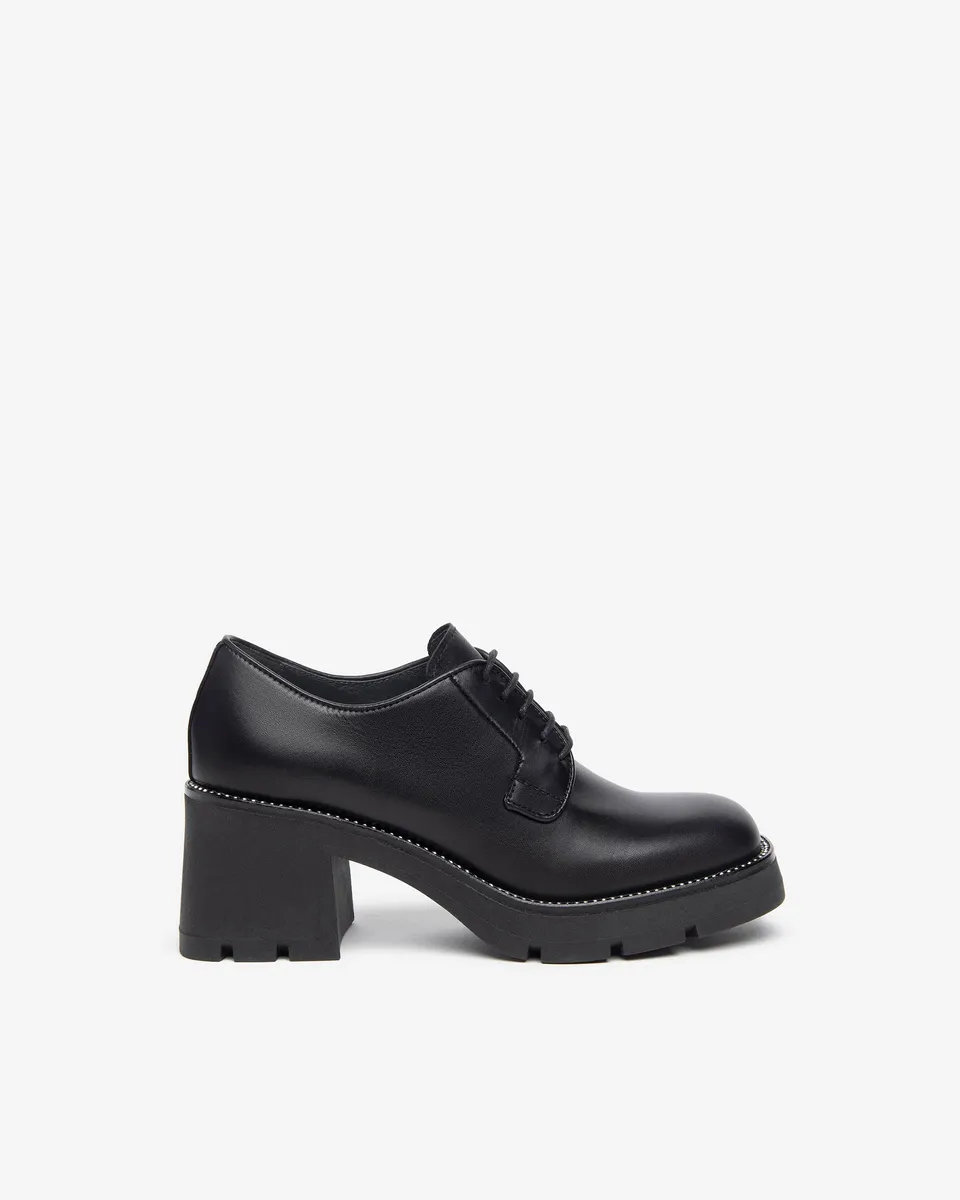 Nero Giardini Tie-up derbies cuir femme lacets