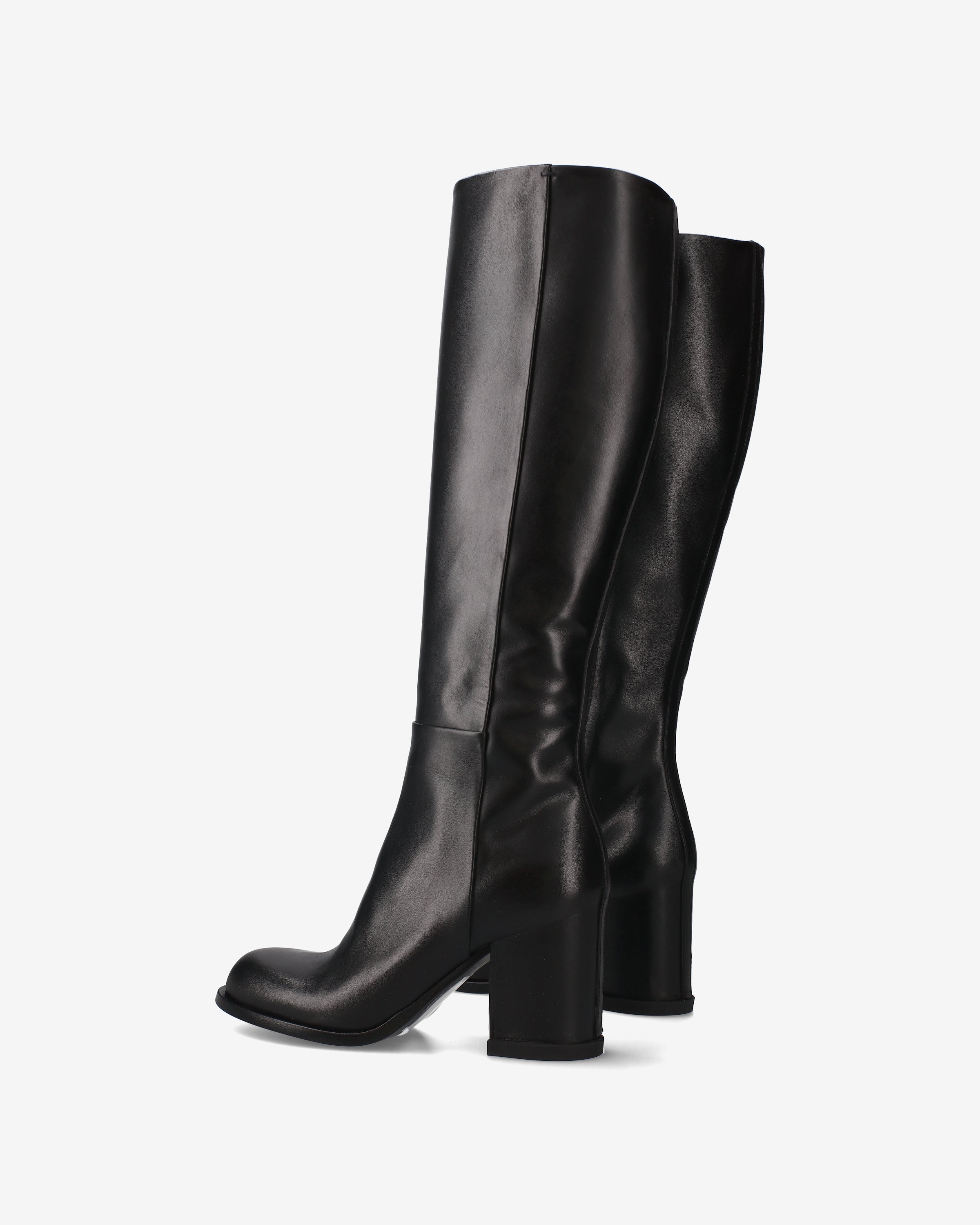 Premiata Boots bottines femme cuir noir talon 8 cm