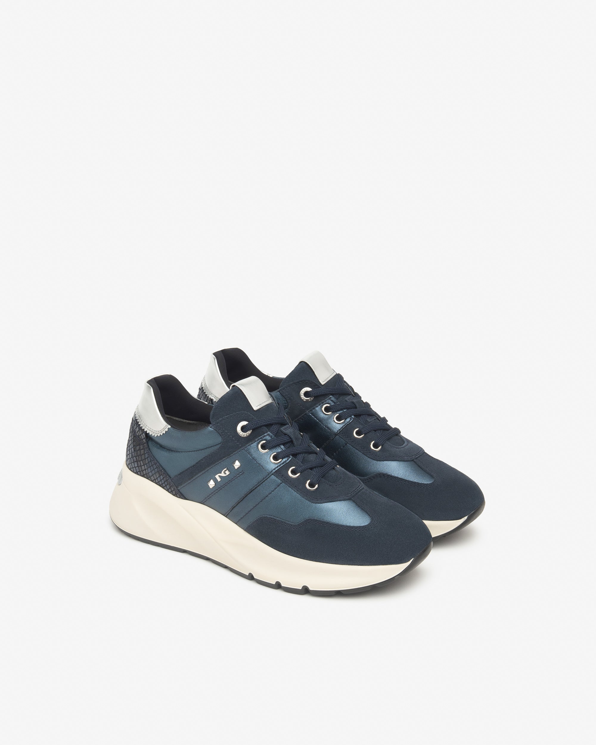 Nero Giardini Sneakers baskets femme cuir daim pointure 35-41