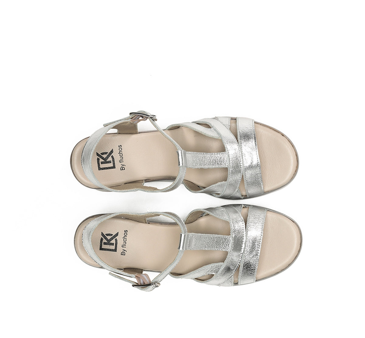 Dorking Jessy D9276 sandale argent femme talon