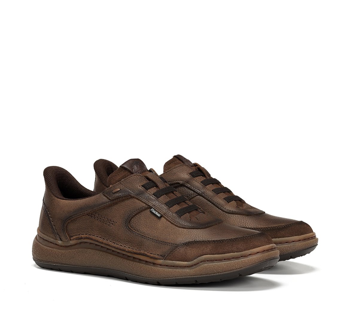 Fluchos Deportivos Rocky F2253 Baskets Marron Homme Cuir