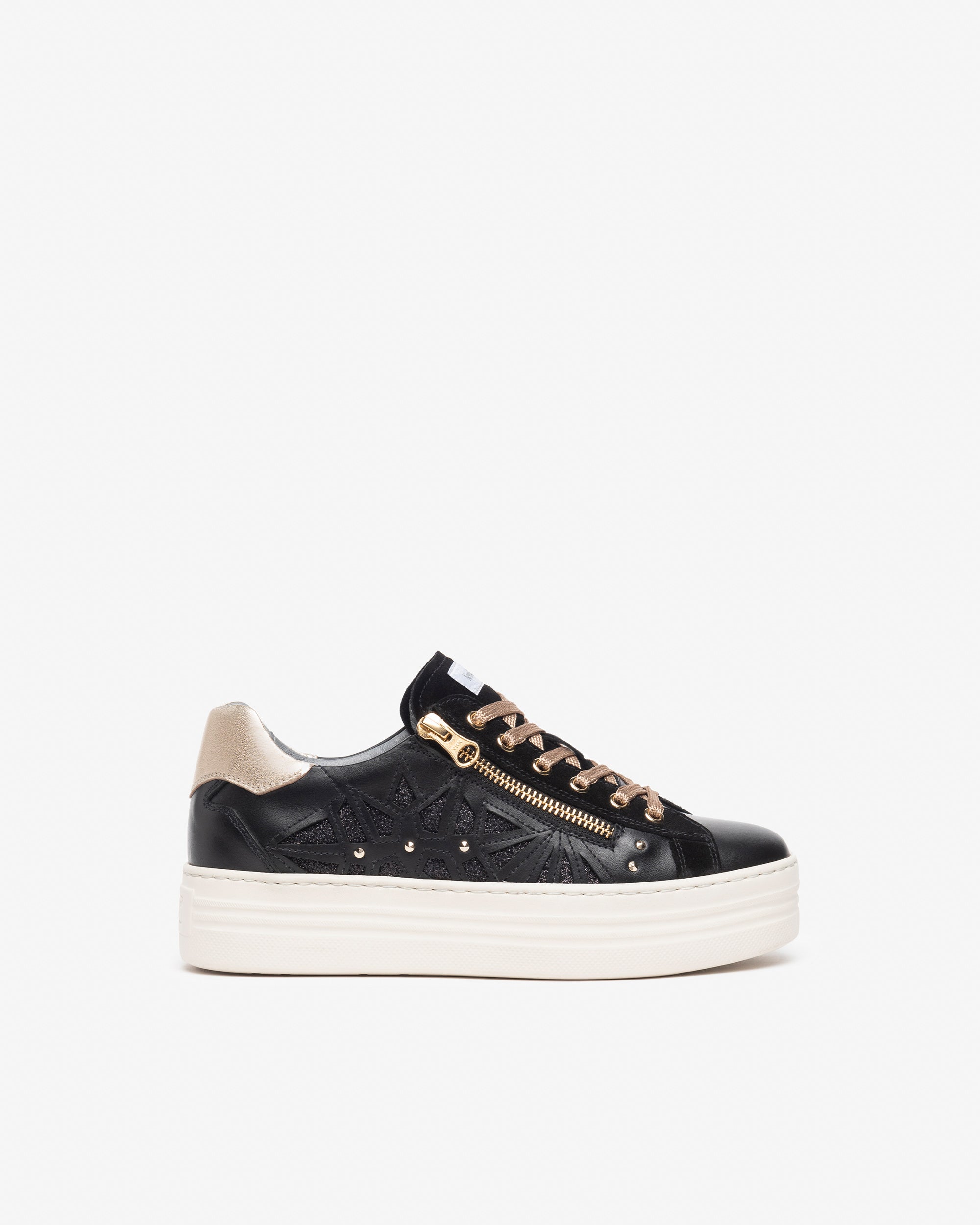 Nero Giardini Sneakers Cuir Daim Femme 38