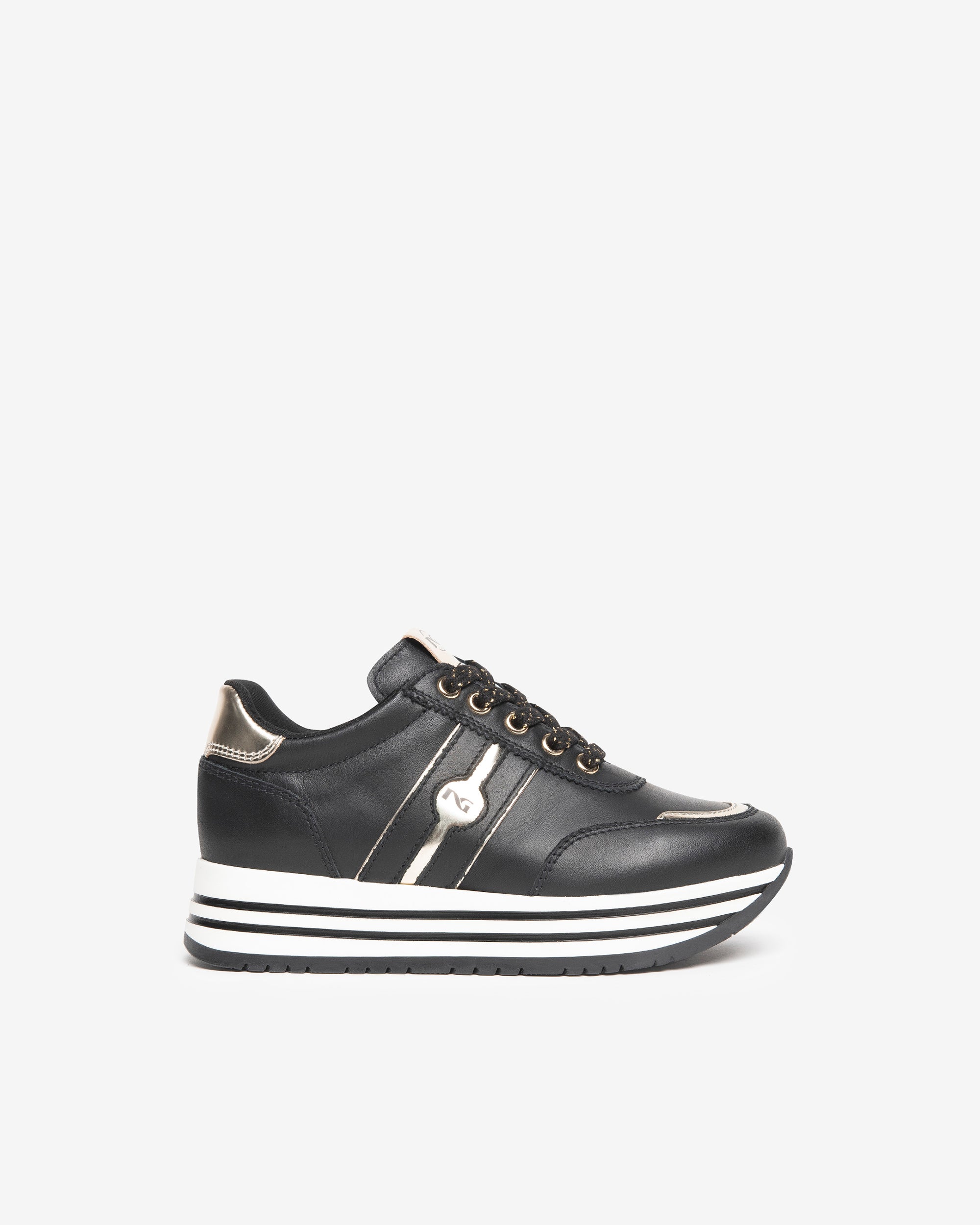 Nero Giardini Sneakers Basket Cuir Ado Automne-Hiver