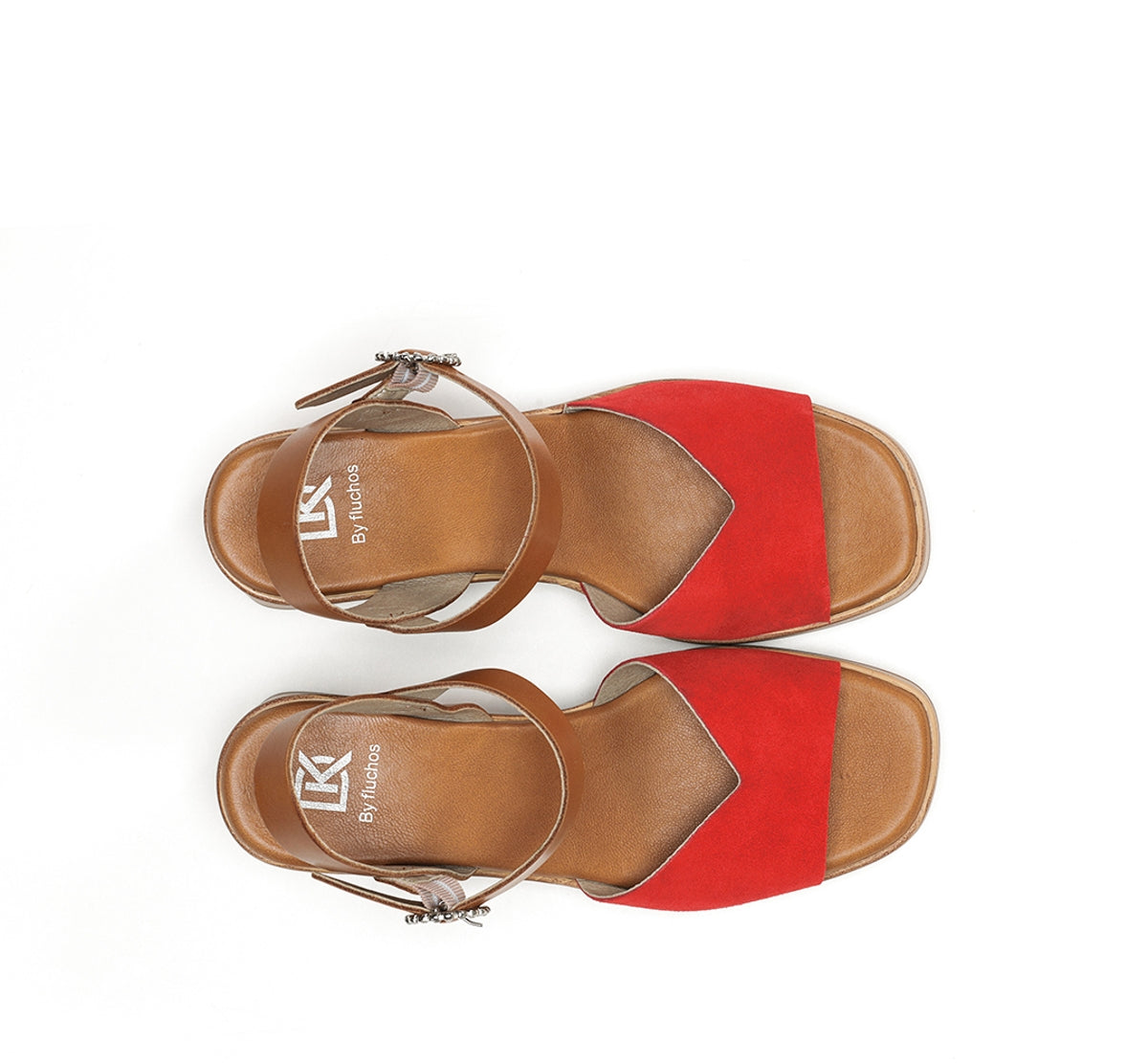 Dorking Diamond D9283 sandales rouge femme talon
