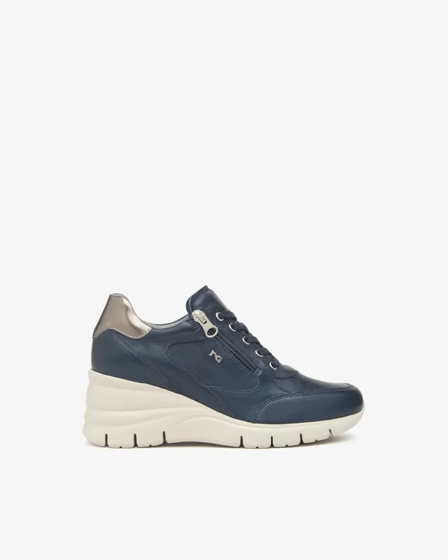 Nero Giardini Sneakers baskets cuir femme memory