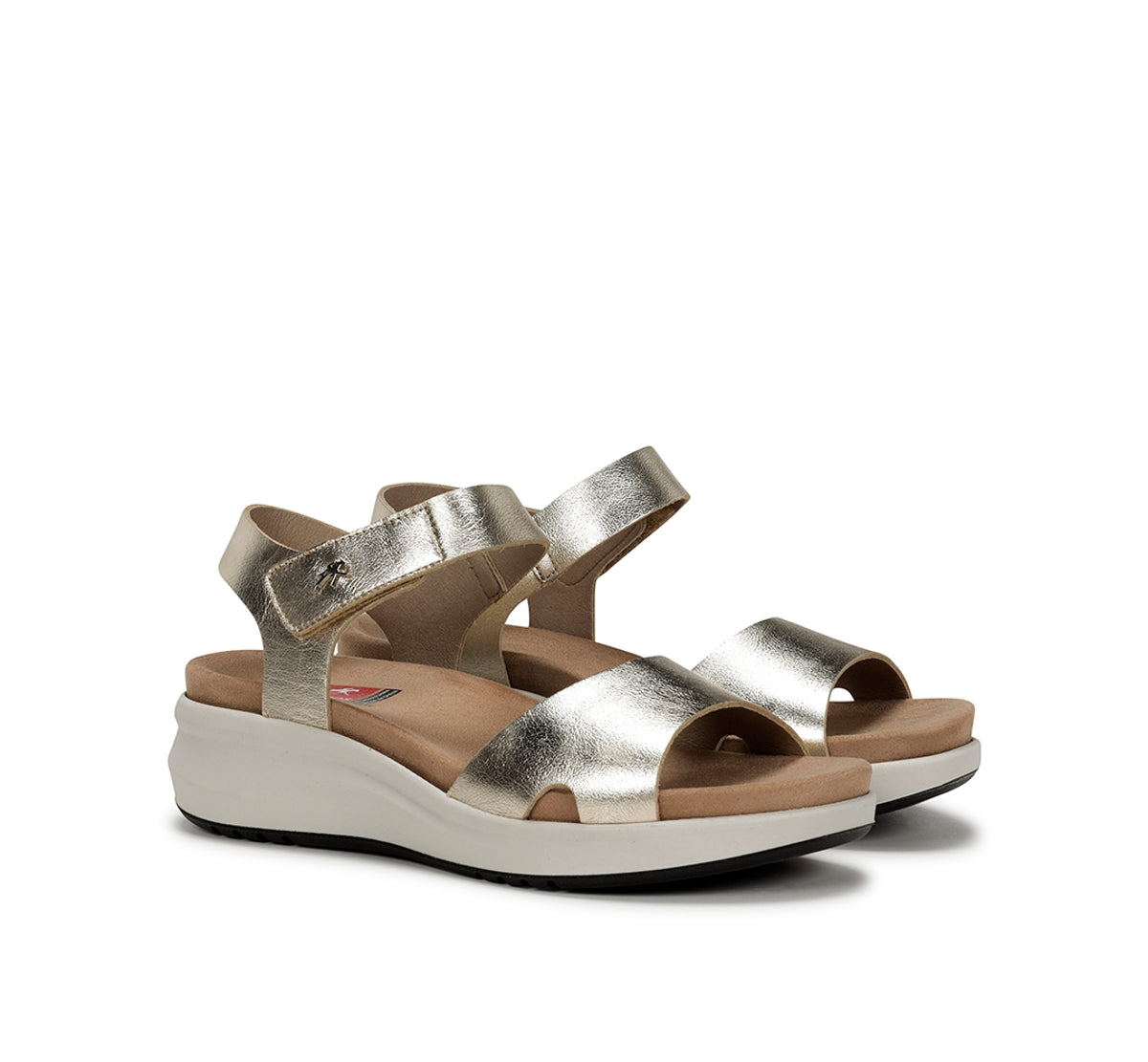 Fluchos Yagon F1475 sandale dorée femme souple