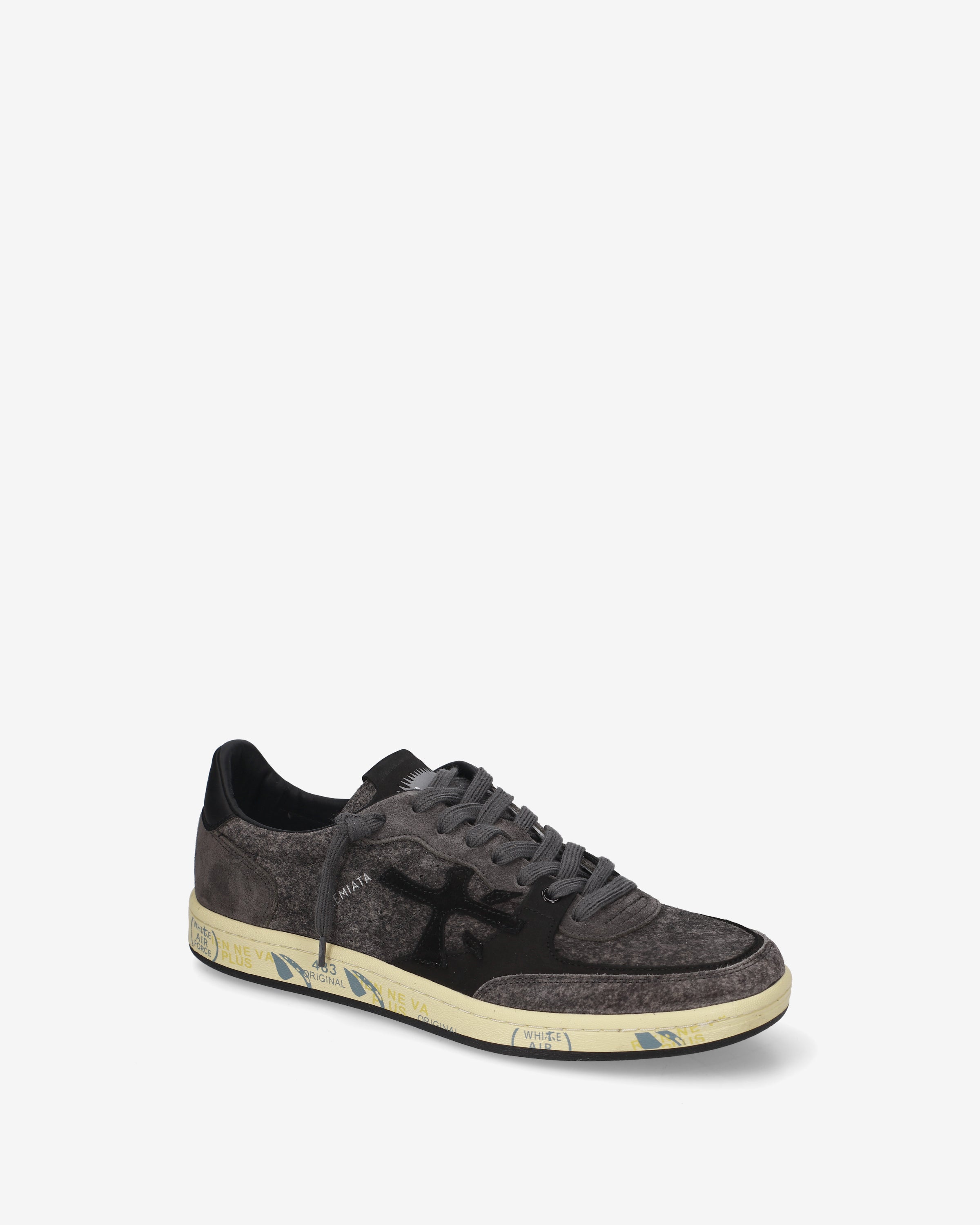Premiata Bskt Clay 8713 baskets daim gris homme