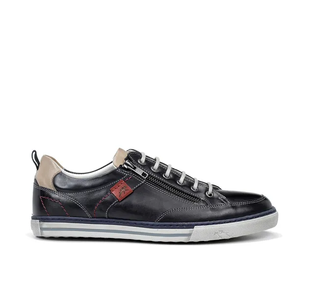 Fluchos Quebec 9376 baskets homme bleu confort