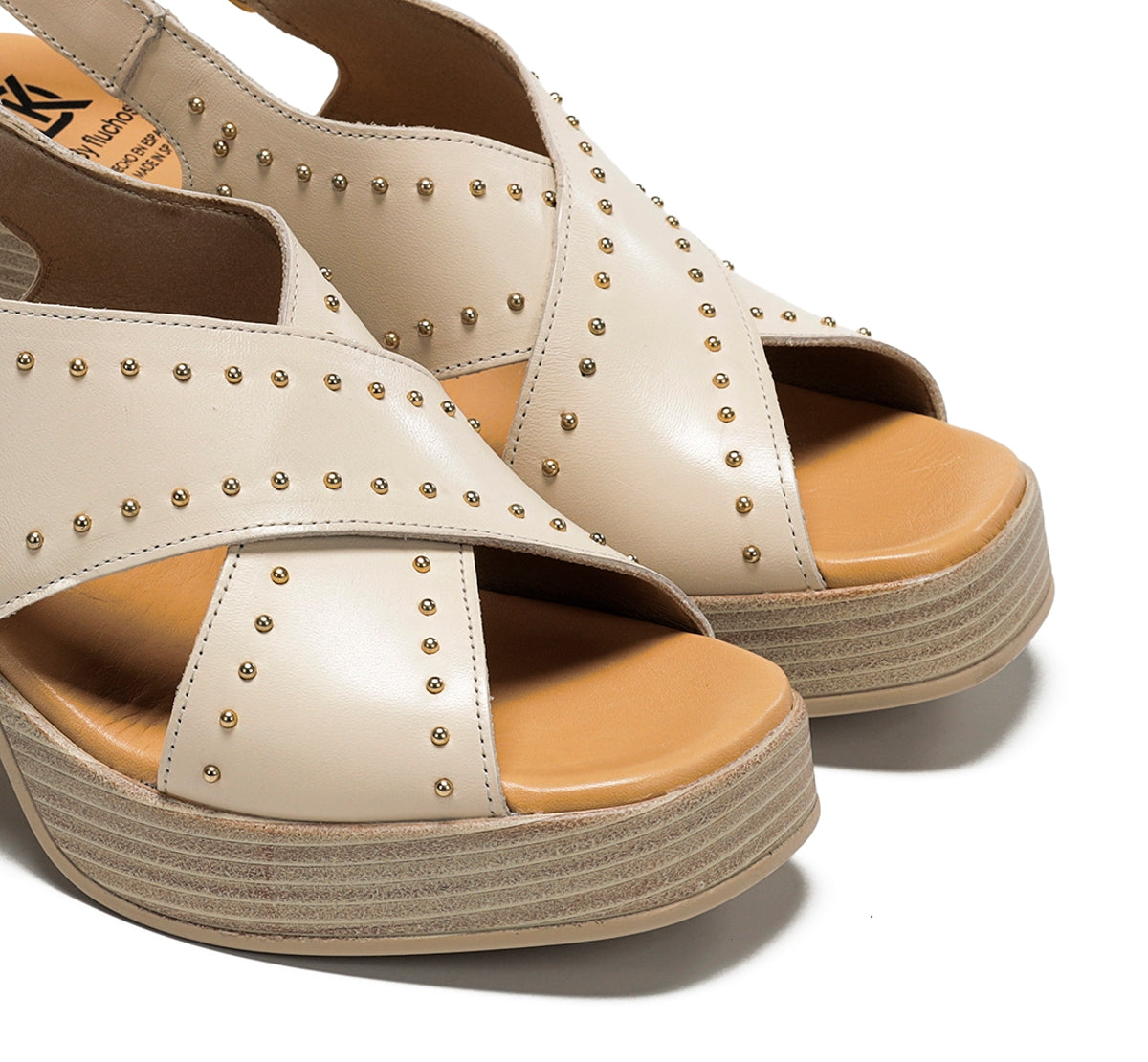 Dorking by Fluchos Diamond D9333 sandales blanches femme