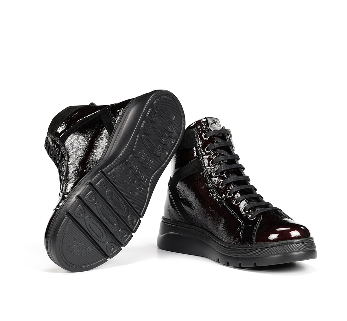 Fluchos Pompas F2250 bottines bordeaux femme