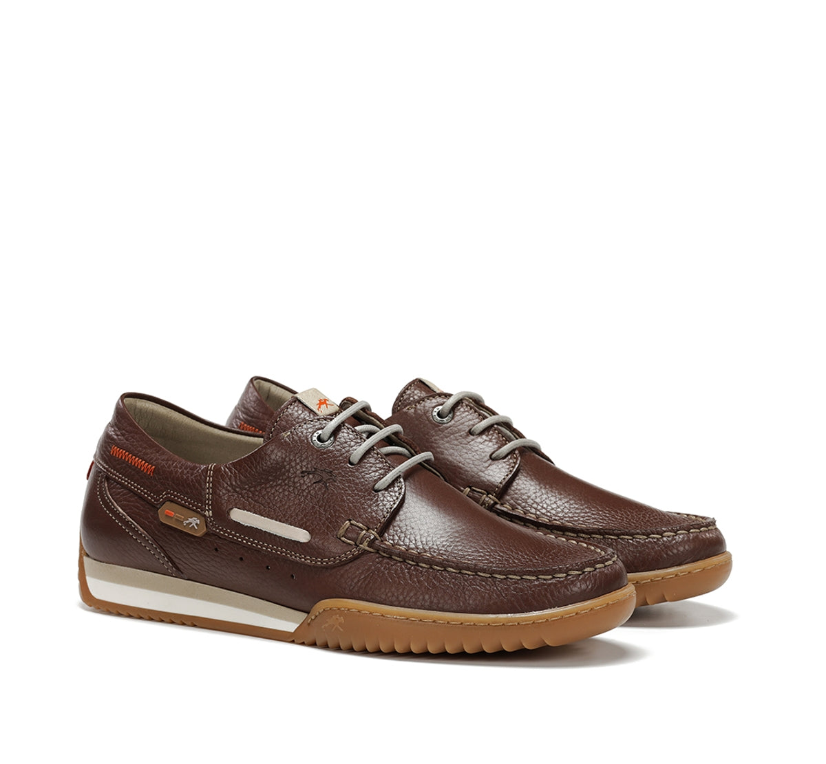 Fluchos Bruno F2434 chaussure bateau homme marron