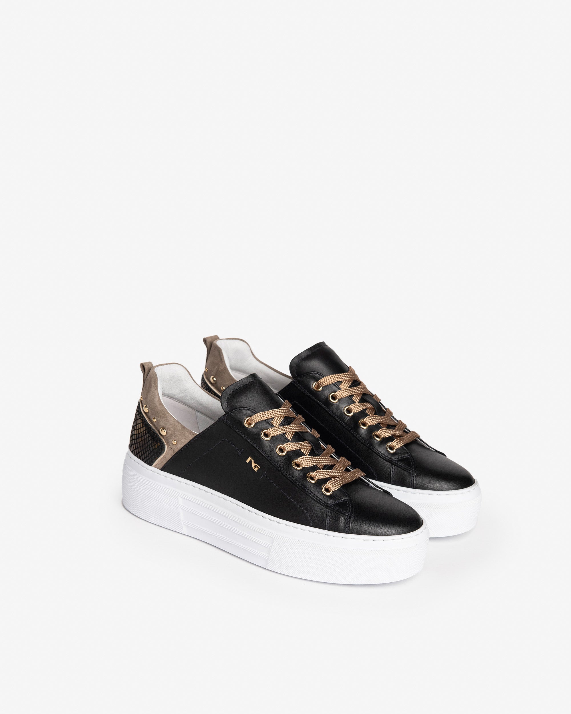 Nero Giardini Sneakers baskets cuir femme pointure 38