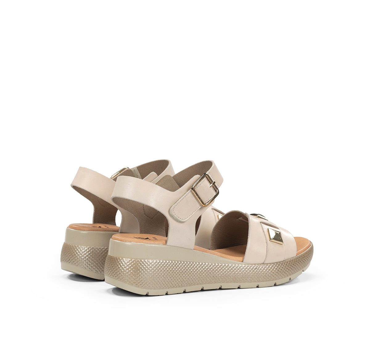 Dorking Ever D9497 sandales femme blanches cuir