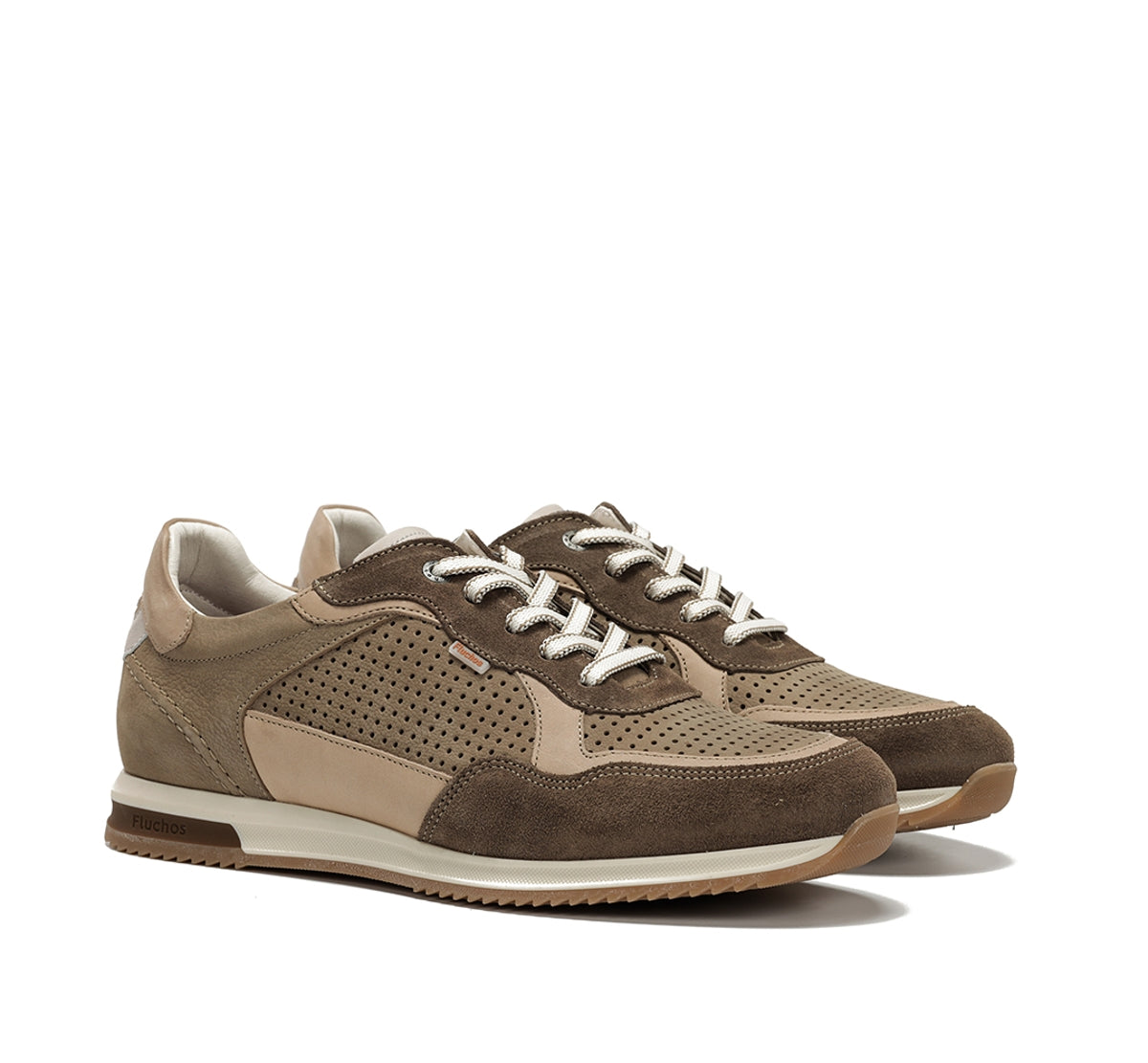 Fluchos Deportivos Samir F2415 baskets marron homme cuir