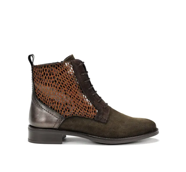 Dorking Harvard D8709 bottines vertes femme