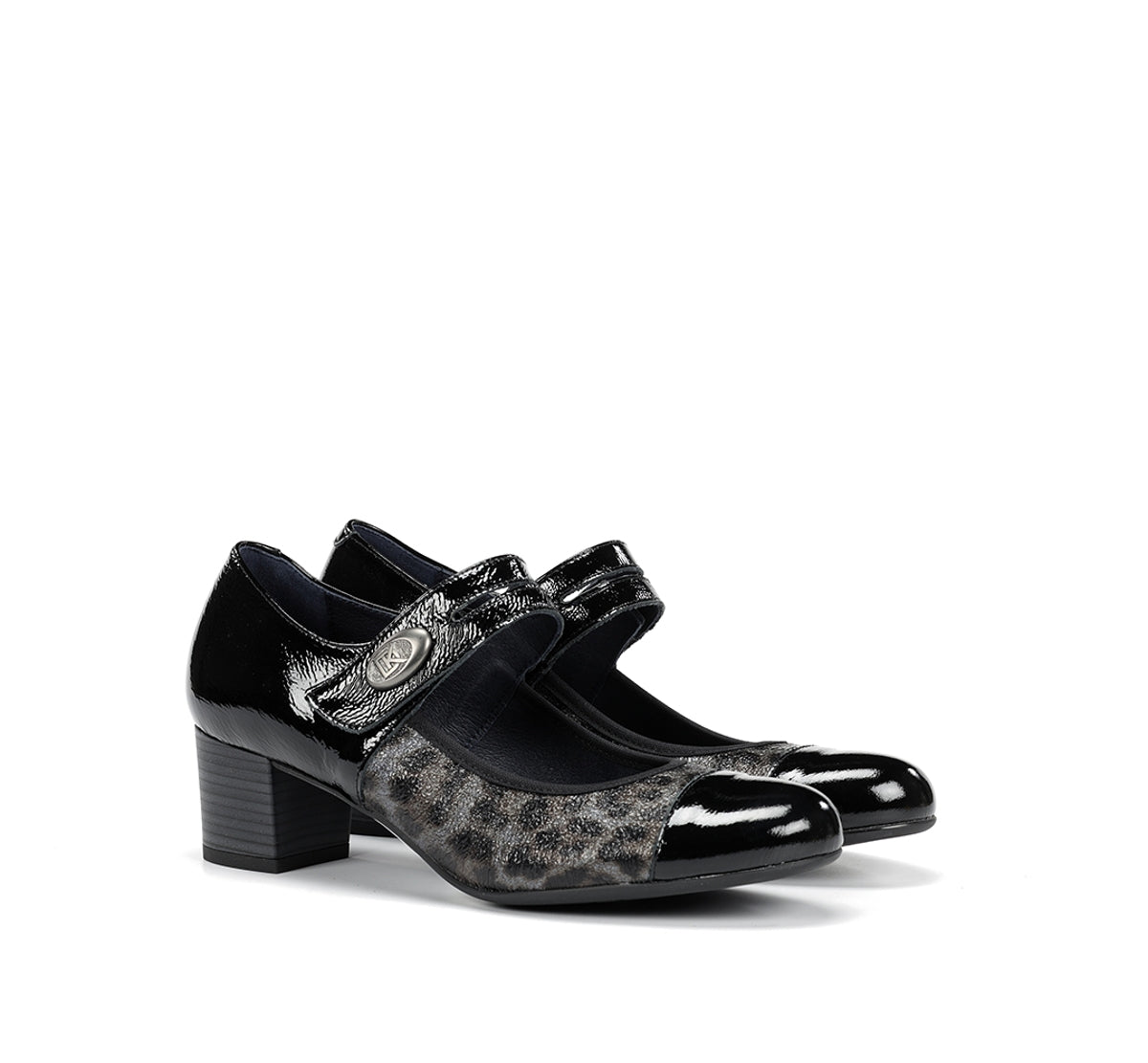 Dorking by Fluchos Geminis D8637 escarpin noir femme